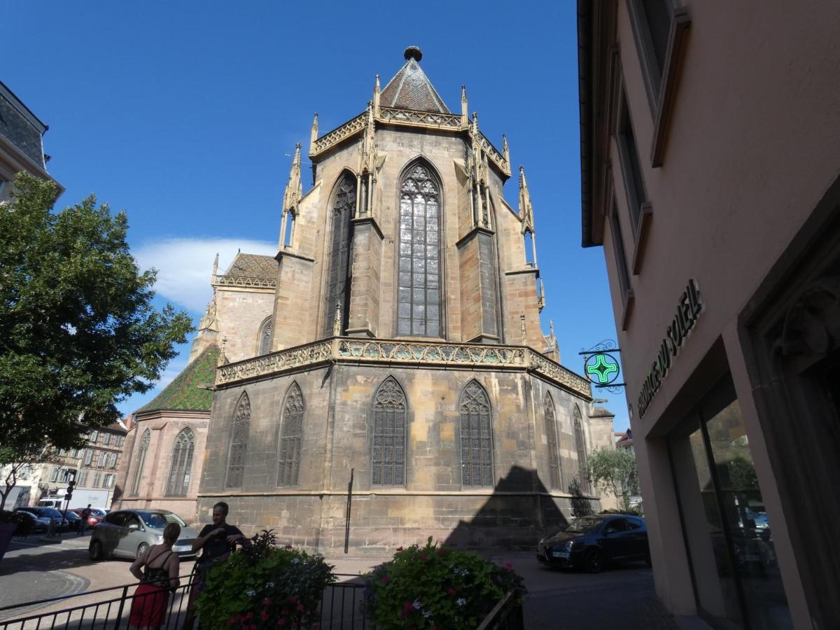 Gite Les Combles Du Bonheur Colmar Exterior foto