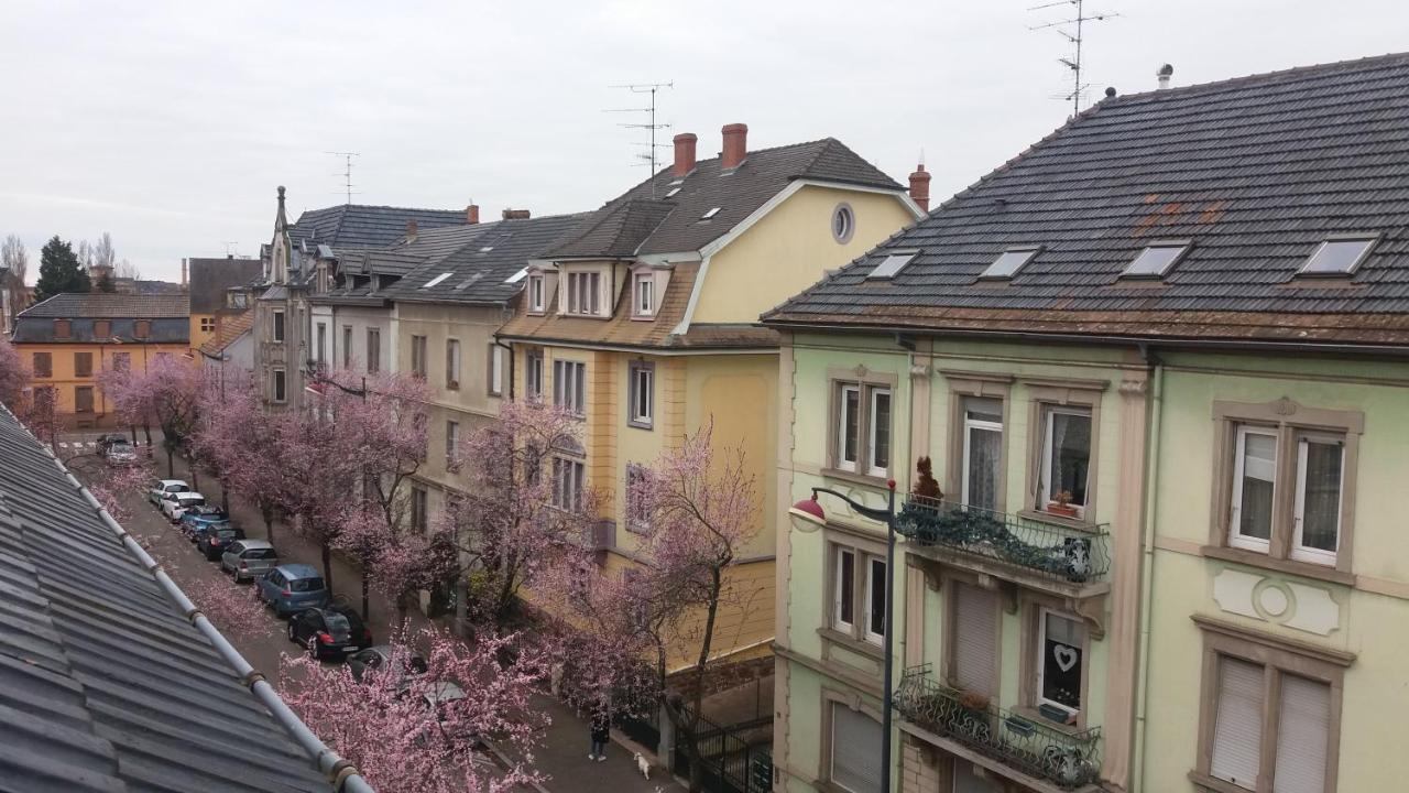 Gite Les Combles Du Bonheur Colmar Exterior foto